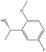 (S)-1-(5-fluoro-2-methoxyphenyl)ethan-1-ol 구조식 이미지