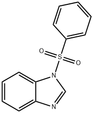1-(phenylsulfonyl)-1H-benzo[d]imidazole 구조식 이미지