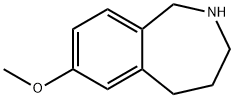 7-METHOXY-2,3,4,5-TETRAHYDRO-1H-BENZO[C]AZEPINE 구조식 이미지