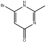 6-bromo-2-methyl-4-pyrimidinol 구조식 이미지