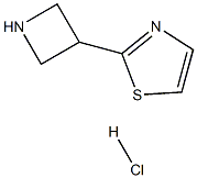 2-(3-azetidinyl)-1,3-thiazole hydrochloride 구조식 이미지