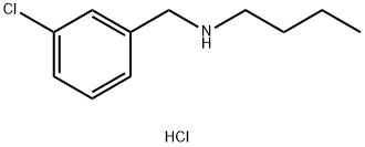 N-(3-Chlorobenzyl)-1-butanamine hydrochloride Structure