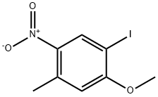 1-Iodo-2-methoxy-4-methyl-5-nitro-benzene 구조식 이미지