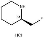 (2R)-2-(FLUOROMETHYL)PIPERIDINE HCL Structure