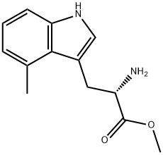 DL-4-methylTryptophan methyl ester 구조식 이미지