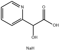 sodium 2-hydroxy-2-(2-pyridyl)acetate 구조식 이미지