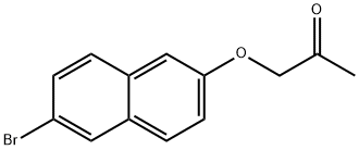 1-((6-bromonaphthalen-2-yl)oxy)propan-2-one Structure