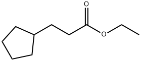 ETHYL 3-CYCLOPENTYLPROPANOATE Structure