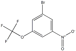 1-bromo-3-nitro-5-(trifluoromethoxy)benzene Structure