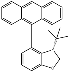 (S)-4-(anthracen-9-yl)-3-(te
rt-butyl)-2,3-dihydrobenzo
[d][1,3]oxaphosphole 구조식 이미지