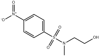 N-(2-hydroxyethyl)-N-methyl-4-nitrobenzenesulfonamide Structure