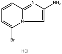 5-BROMOIMIDAZO[1,2-A]PYRIDIN-2-AMINE HCL Structure