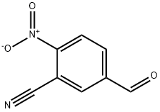 3-cyano-4-nitrobenzaldehyde 구조식 이미지