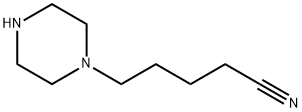 5-(piperazin-1-yl)pentanenitrile 구조식 이미지