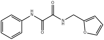 N-(furan-2-ylmethyl)-N'-phenylethanediamide Structure