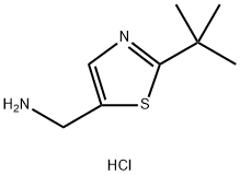 (2-(tert-butyl)thiazol-5-yl)methanamine hydrochloride Structure