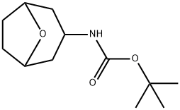 (8-Oxa-bicyclo[3.2.1]oct-3-yl)-carbamic acid tert-butyl ester Structure