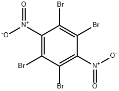 1,2,4,5-tetrabromo-3,6-dinitrobenzene Structure