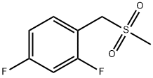 2,4-difluoro-1-(methylsulfonylmethyl)benzene Structure