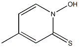 1-hydroxy-4-methylpyridine-2-thione 구조식 이미지