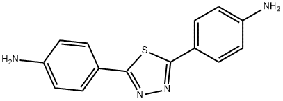 4,4'-(1,3,4-thiadiazole-2,5-diyl)dianiline Structure