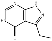 3-Ethyl-1,5-dihydro-pyrazolo[3,4-d]pyrimidin-4-one Structure