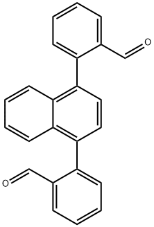 2-[4-(2-formylphenyl)naphthalen-1-yl]benzaldehyde 구조식 이미지