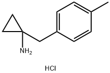[1-(4-methylbenzyl)cyclopropyl]amine hydrochloride Structure