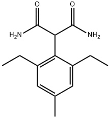 6-Diethyl-4-methyl phenyl Malonic acid diamide Structure