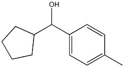 A-CYCLOPENTYL-4-METHYL-BENZENEMETHANOL Structure