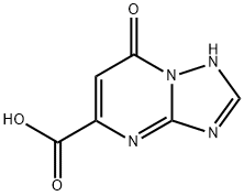 7-oxo-4H,7H-[1,2,4]triazolo[1,5-a]pyrimidine-5-carboxylic acid 구조식 이미지