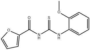 N-{[(2-methoxyphenyl)amino]carbonothioyl}-2-furamide Structure