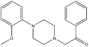 1-[4-(2-methoxyphenyl)piperazin-1-yl]-2-phenylethanone Structure