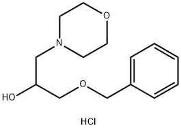 1-(benzyloxy)-3-morpholinopropan-2-ol hydrochloride Structure