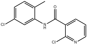 2-chloro-N-(5-chloro-2-methylphenyl)pyridine-3-carboxamide 구조식 이미지