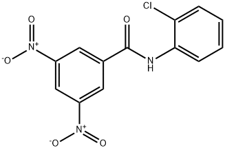 N-(2-Chlorophenyl)-3,5-dinitrobenzamide, 97% Structure