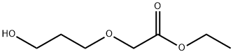 ACETIC ACID, 2-(3-HYDROXYPROPOXY)-, ETHYL ESTER Structure