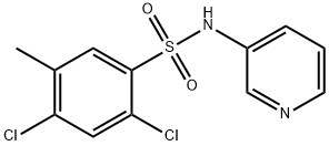 2,4-dichloro-5-methyl-N-(pyridin-3-yl)benzenesulfonamide Structure