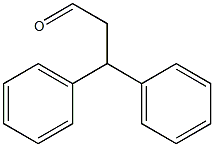 3,3-DIPHENYLPROPIONALDEHYDE Structure