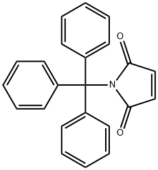 1-tritylpyrrole-2,5-dione Structure