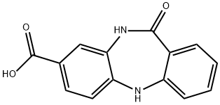 11-oxo-10,11-dihydro-5H-dibenzo[b,e][1,4]diazepine-8-carboxylic acid Structure