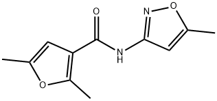 2,5-dimethyl-N-(5-methyl-1,2-oxazol-3-yl)furan-3-carboxamide Structure