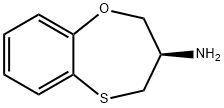 (R)-3,4-dihydro-2H-benzo[b][1,4]oxathiepin-3-amine Structure