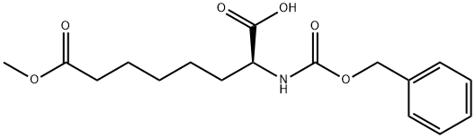Cbz-S-2-Aminosuberic acid 8-methyl ester 구조식 이미지