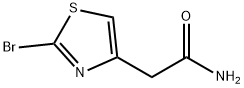 2-(2-Bromothiazol-4-yl)acetamide Structure