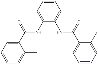 N,N'-1,2-phenylenebis(2-methylbenzamide) Structure