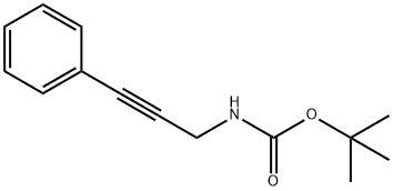 TERT-BUTYL 3-PHENYLPROP-2-YNYLCARBAMATE Structure