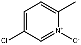5-chloro-2-methylpyridine-N-oxide 구조식 이미지