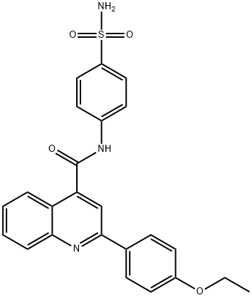 2-(4-ethoxyphenyl)-N-(4-sulfamoylphenyl)quinoline-4-carboxamide Structure