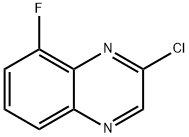 2-Chloro-8-fluoro-quinoxaline Structure